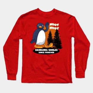 Cute Noot Noot Penguin Long Sleeve T-Shirt